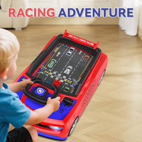 Mytothfy racing adventure wheel display highlights digital traffic scenarios