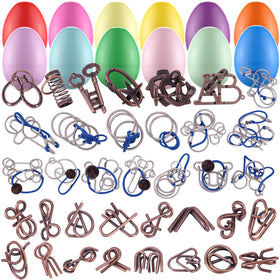 Mytothfy travel size brain teasers compact for on-the-go cognitive fun.