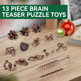 Mytothfy wooden interlocking puzzle for adults, sturdy and smooth.