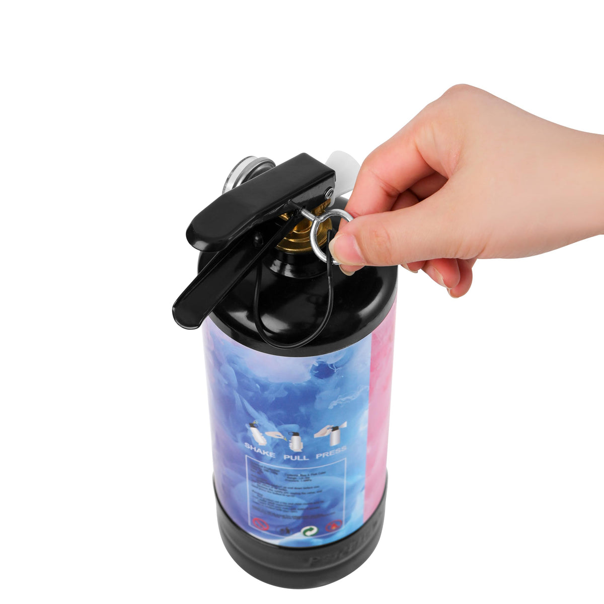 Mzopine Giant Gender Reveal Fire Extinguisher 2lb pack ready to use