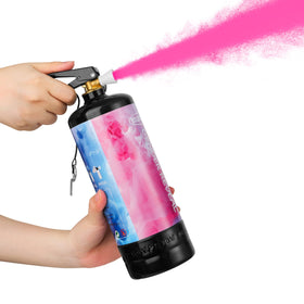 Mzopine Giant Gender Reveal Fire Extinguisher blue cloud for outdoor moment