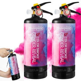 Mzopine Giant Gender Reveal Fire Extinguisher pink cloud for dramatic photos