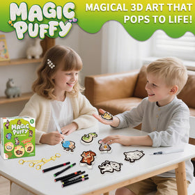 MZYTOZA Aqua Magic Puffs instruction manual—clear steps for young creators