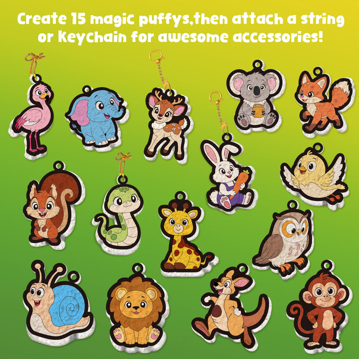 MZYTOZA Aqua Magic Puffs string—hang finished pieces as decor