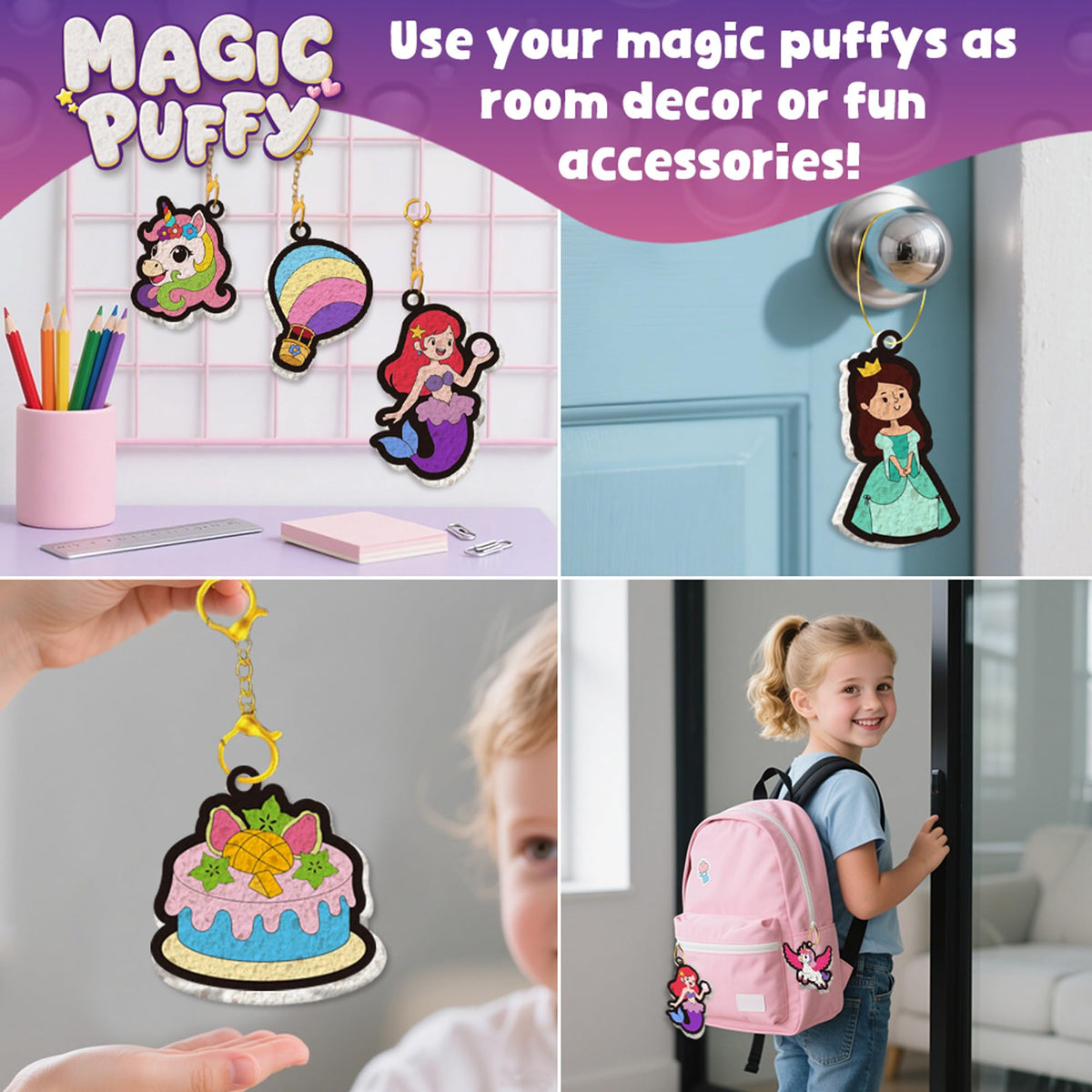 MZYTOZA Vibrant colors brush enables bright, even coloring for kids.