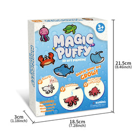 MZYTOZA Magic Foam final marine animals art piece