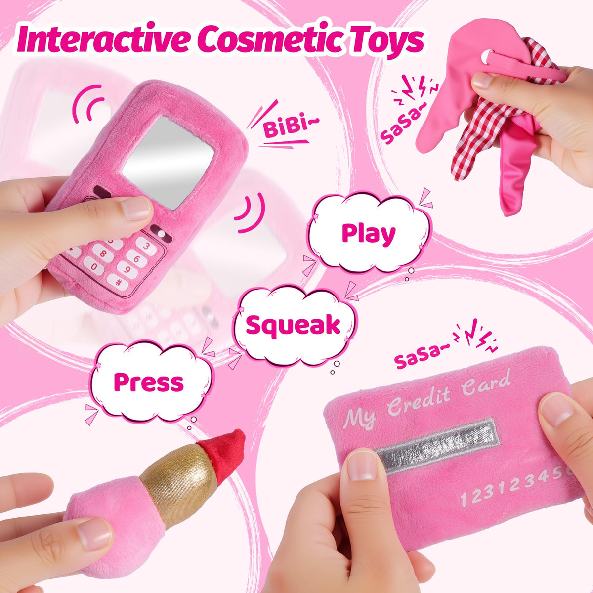 Nabance credit card with crinkle texture for tactile exploration