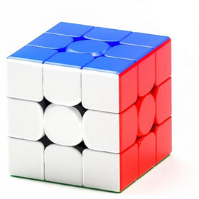 Nabreeli magnetic speed cube 3x3 front view with stickerless finish for smooth solves