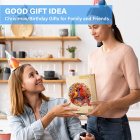 NABYSHOP Gift ready wooden box puzzle ideal for Christmas or birthday gifting