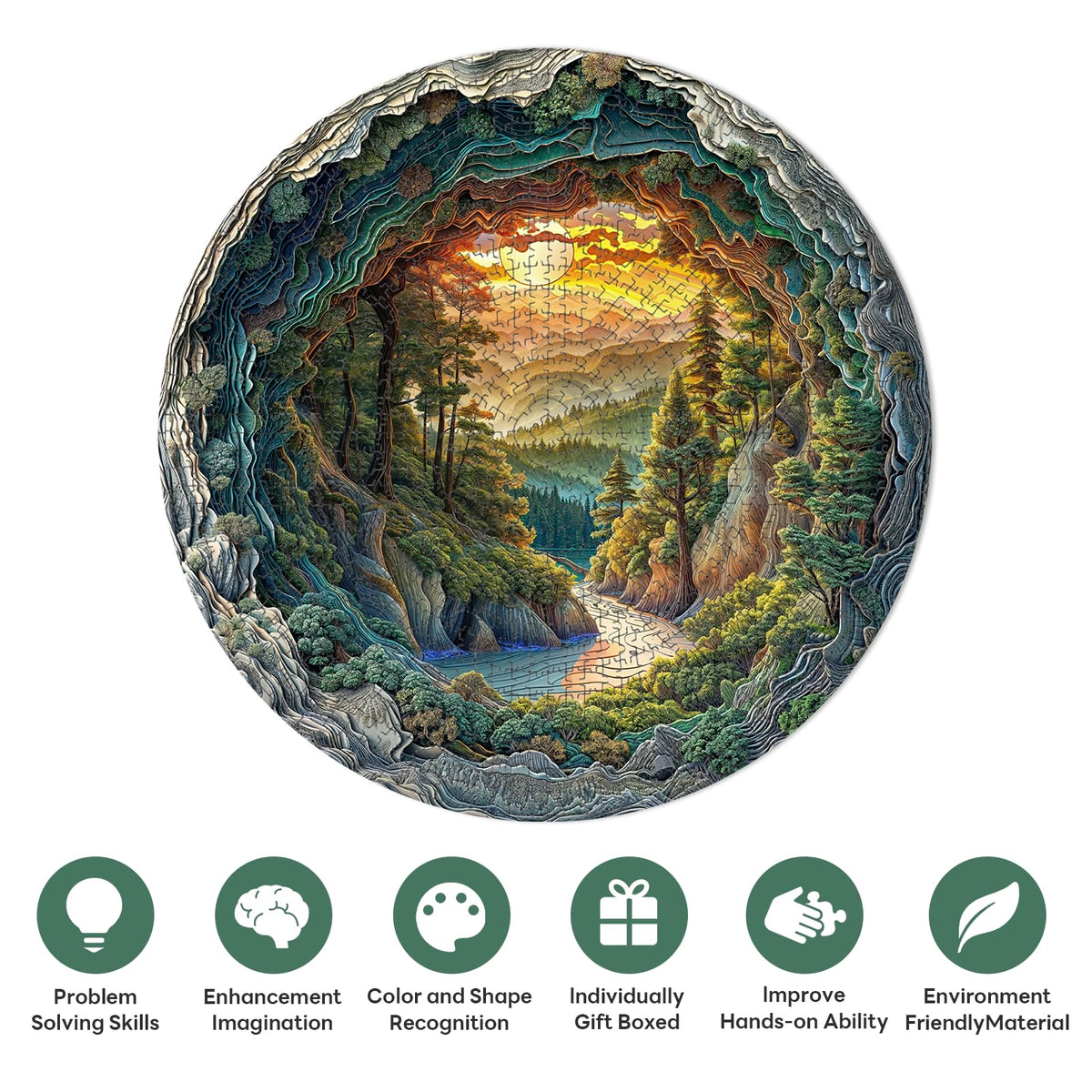NABYSHOP gift-ready puzzle ideal for holidays and birthdays.