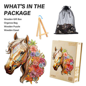 NABYSHOP puzzle in gift-ready wooden box perfect for gifting