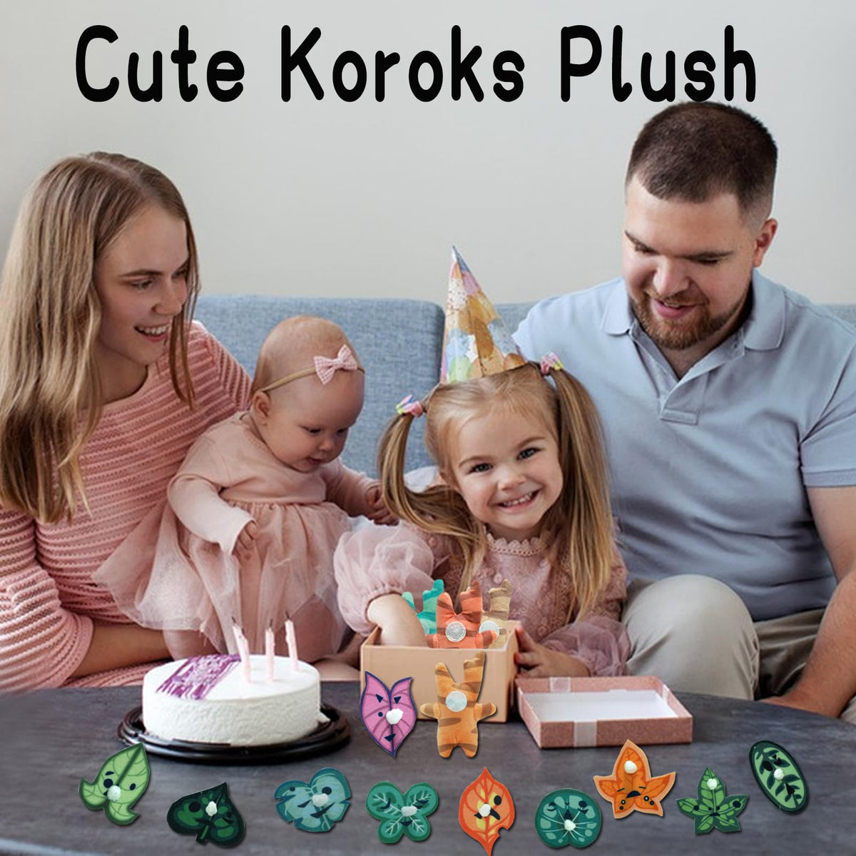Nadou Korok plush has soft stretchy fabric that resists deformation.