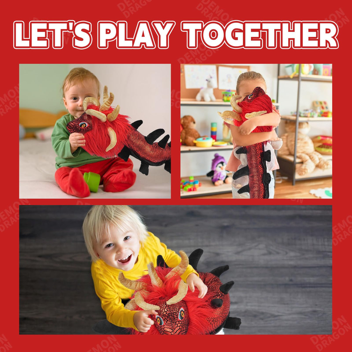 Nadou TLOZ Demon Dragon plush decor accent for kids' rooms and play areas.
