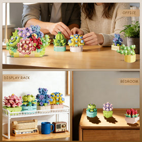 NAFONRU lego-compatible building blocks interlock with major brands