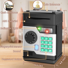 NAFEIV Piggy Bank automatic money scroll for effortless daily savings.
