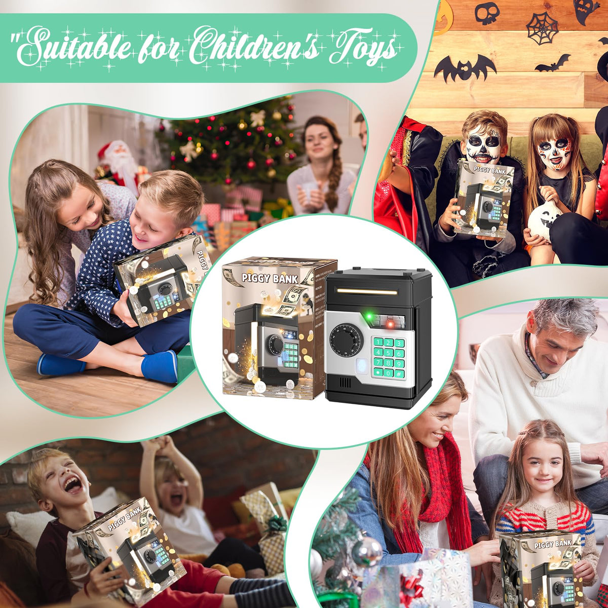 NAFEIV Piggy Bank ideal gift for kids aged 3 to 13.