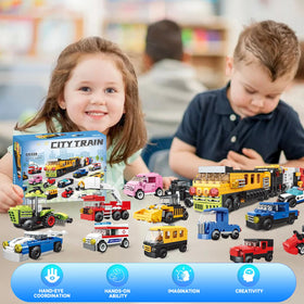 NAFONRU toy city vehicles for classroom rewards and party bags