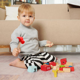 Nagpew safe wood and plastic materials ensure durable kid-friendly use