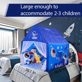 Naibrxh Space Rocket Tent star lights creates magical ambiance for storytelling