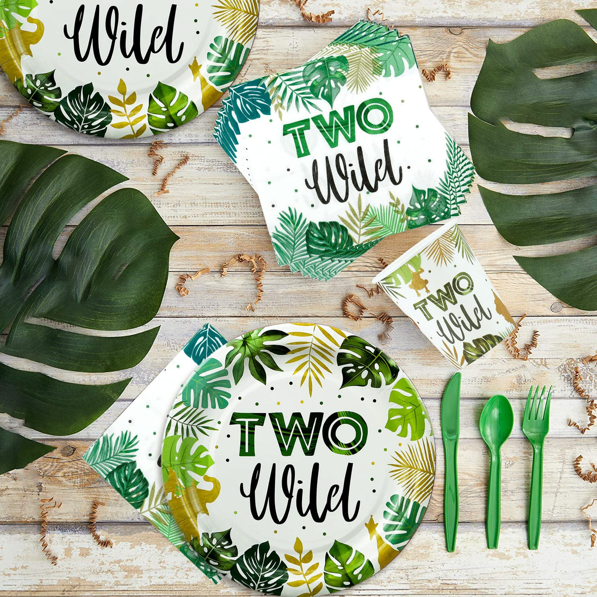 NAIWOXI Jungle Balloons 24-pack brighten the party space