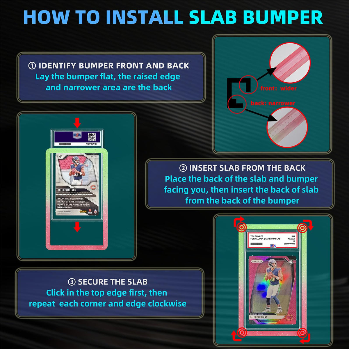 NAKIS Slab Guard display-ready design adds flair while safeguarding PSA cards