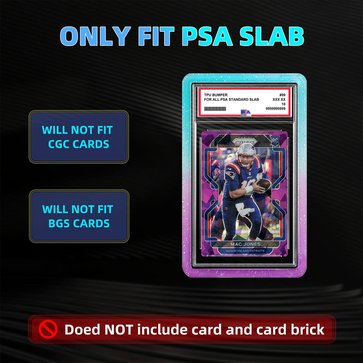 NAKIS Slab Guard precision molds fit standard PSA slabs securely
