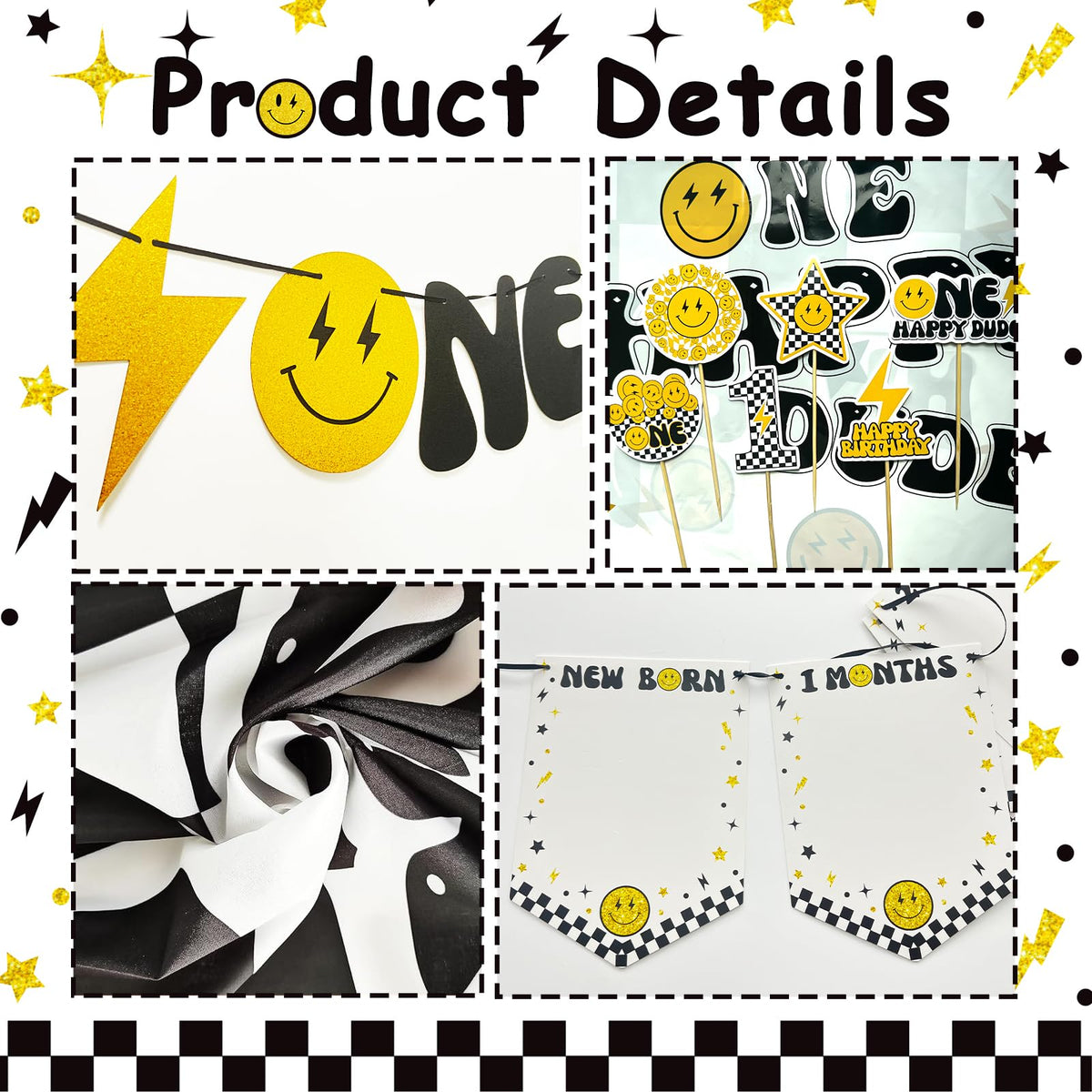 NANAGALI background-table-cloth creates a cohesive party surface and photo-ready setup.