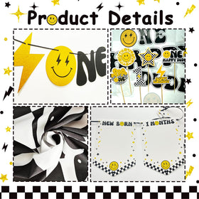 NANAGALI background-table-cloth creates a cohesive party surface and photo-ready setup.