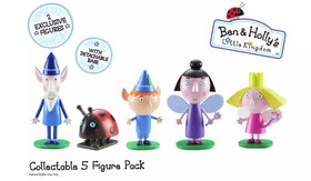 Nanny Plum figure ready for pretend-play scenes in Ben & Holly sets.