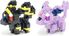 Nanoblock Espeon assembled figure for a precise desk display