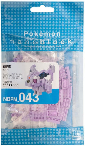 Nanoblock Espeon illustrated instructions for easy building
