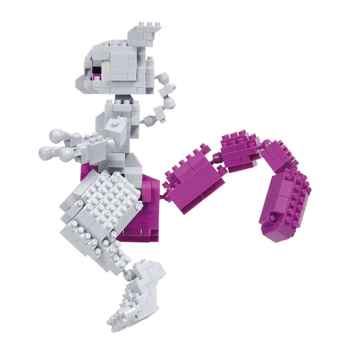 Box and packaging of Nanoblock Mewtwo Deluxe Edition for collectors.