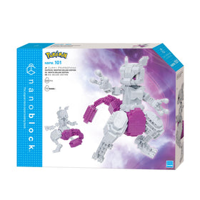 Mewtwo Deluxe Edition model on a desk as a collectible display.