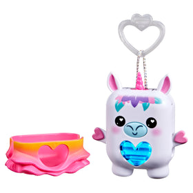 Nano-MALS Meadowmist unicorn heart meter glows to guide care and interaction
