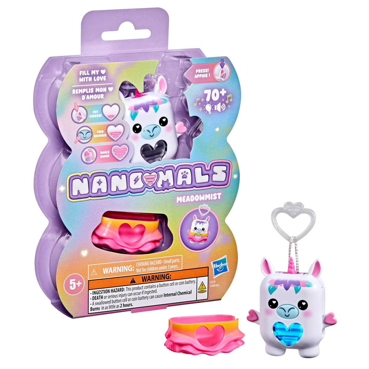 Nano-MALS Meadowmist unicorn compact size makes it ideal for on‑the‑go fun