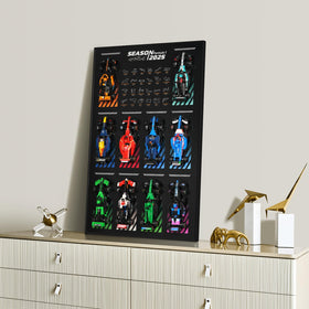 NAOCARD alloy hook secures Speed Champions models on the wall.