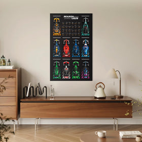 NAOCARD premium-looking wallboard elevates your Lego display quality.