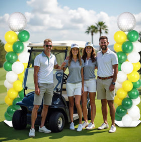 Naozinebi complete golf party kit supports multiple occasions.
