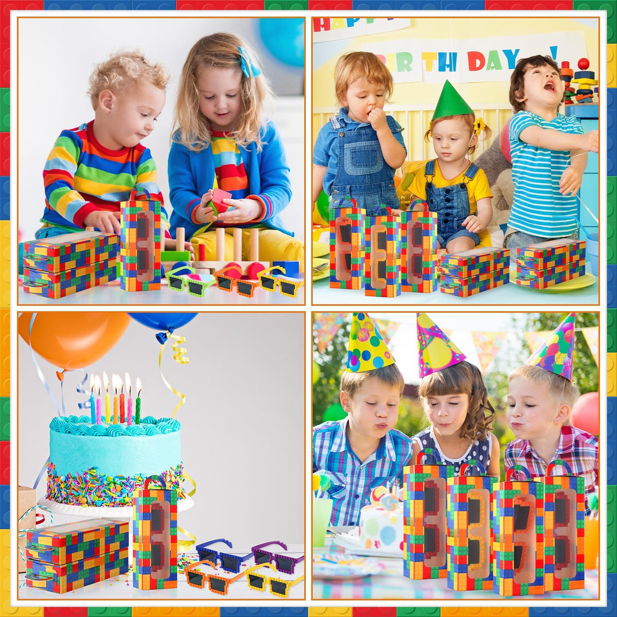 Naozinebi handle design boxes are easy to carry at parties.
