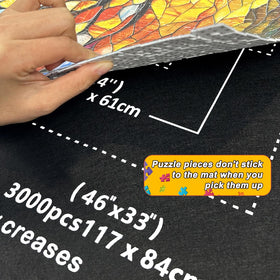 Napzy puzzle keeper saver helps quick setup and packing.