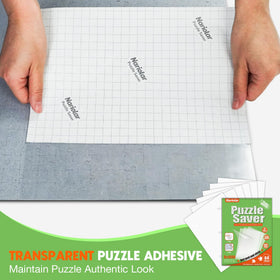 Nariolar 64-sheets pack shows secure preservation for large puzzles.