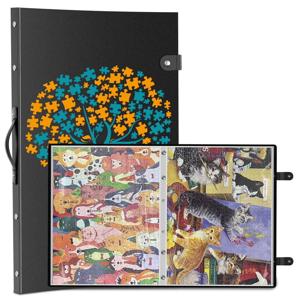 Nariolar puzzle storage folder cover shows durable protective design for 1000-piece puzzles