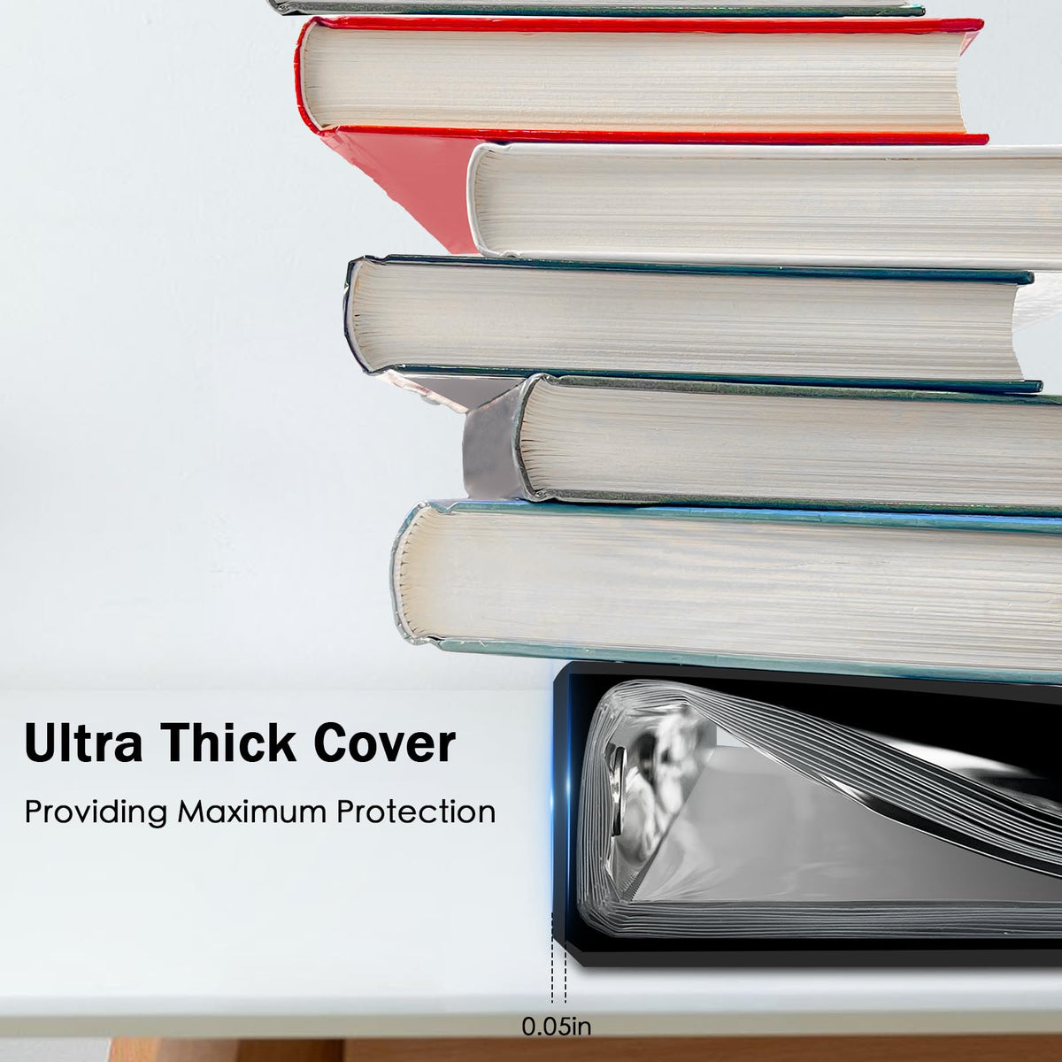 Nariolar wide handle enables easy carrying when the binder is full