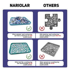 Nariolar packaging with vibrant trays ready for display or gifting.