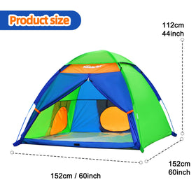 NARMAY Play Tent folds into a compact carry bag for travel