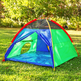 NARMAY Play Tent with two tunnel ports enables collaborative play and easy crawl-through access.