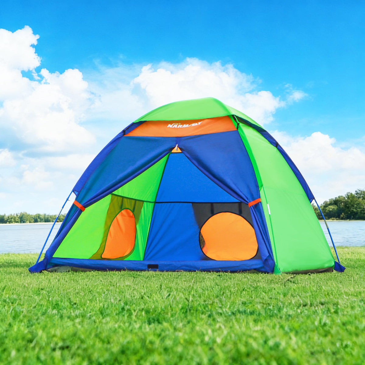 NARMAY Play Tent interior spacious area for kids and toys during playtime