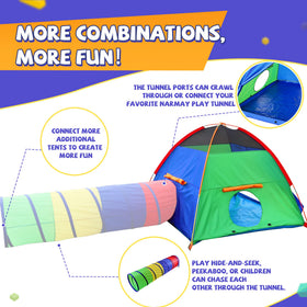 NARMAY Play Tent storage tote simplifies packing and gifting.