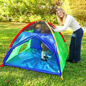 NARMAY Play Tent top mesh panels provide ventilation for comfortable play.