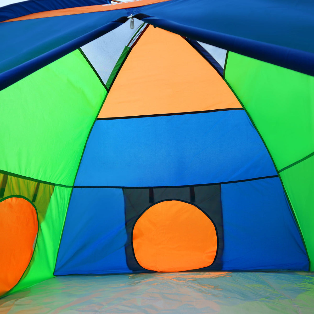 NARMAY Play Tent wipe-clean fabric keeps cleanup simple after adventures